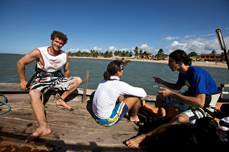 Etienne visiting Ilha do Guajiru!